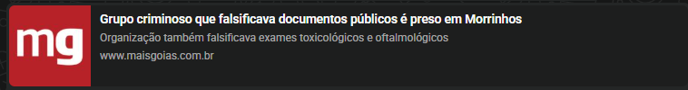 Grupo criminoso que falsificava documentos públicos é preso em Morrinhos
